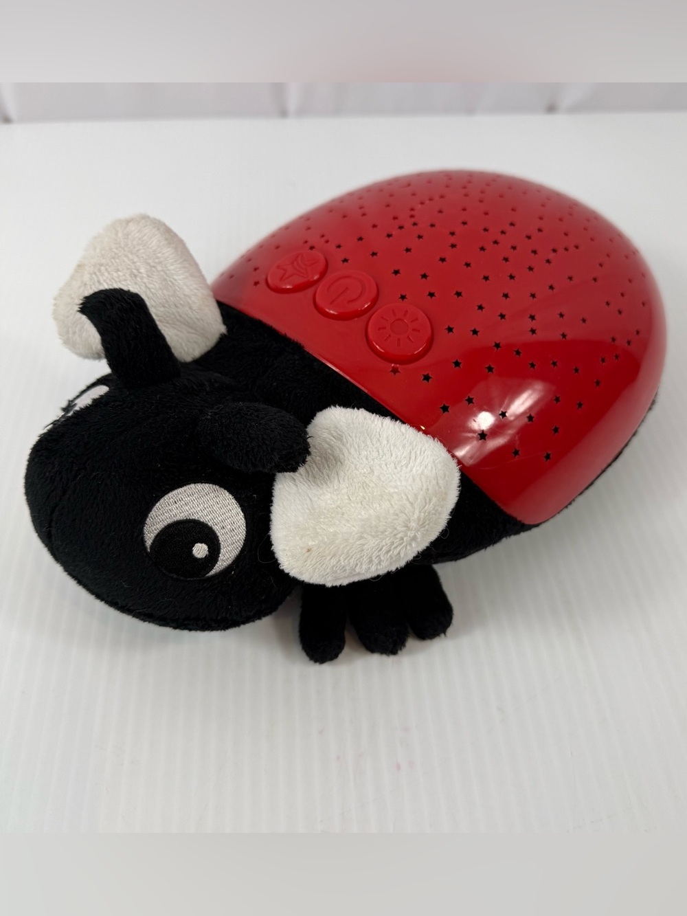 Discovery Kids Constellation Projection 3 Colors Red Ladybug Night Light Stars